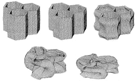 3セルのハニカム解析
